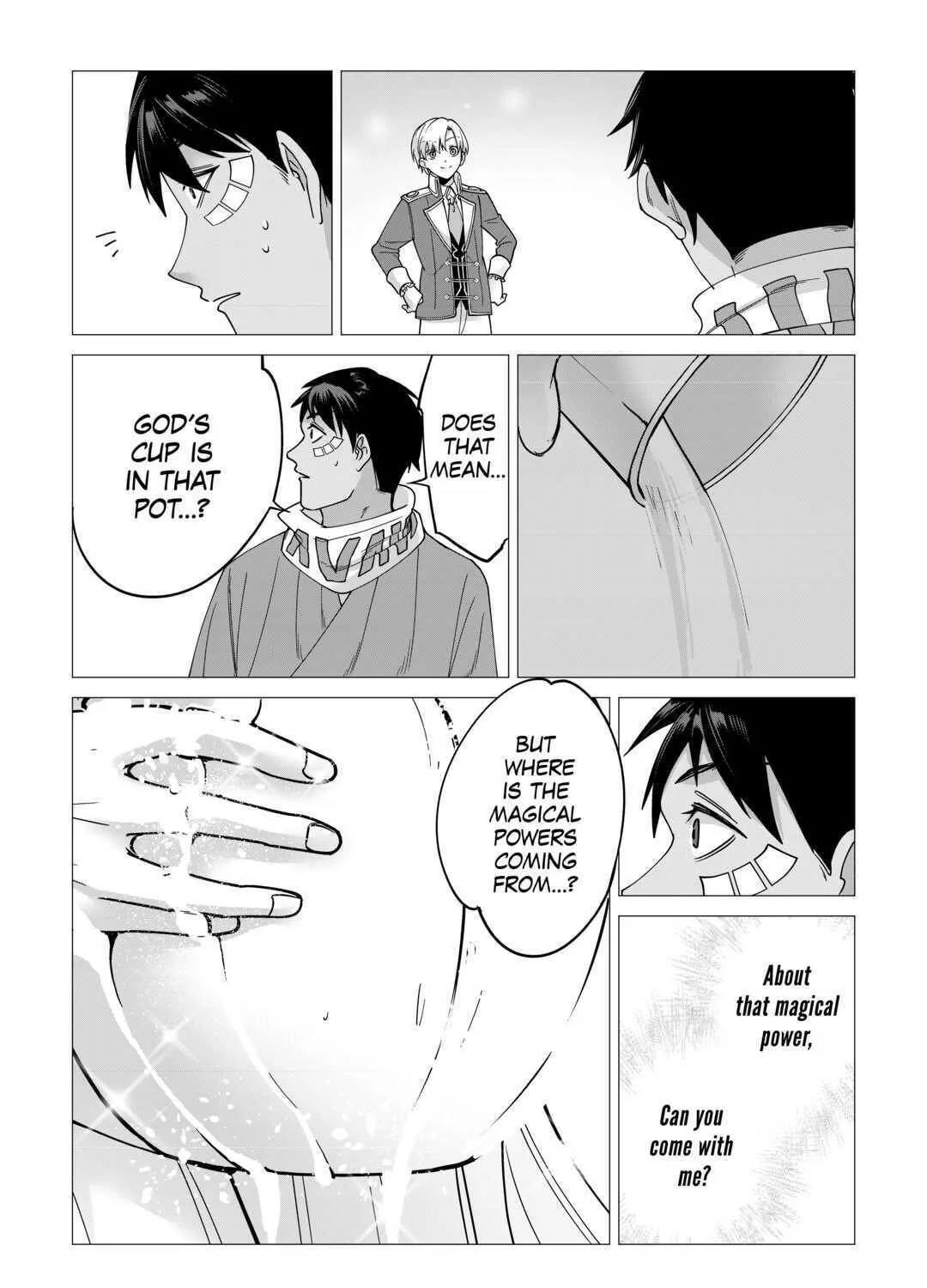 After Receiving the Sacred Item "Cup" That Can Only Produce Water, I Decided To Live Freely in Barren Land Chapter 15 page 49 - 
