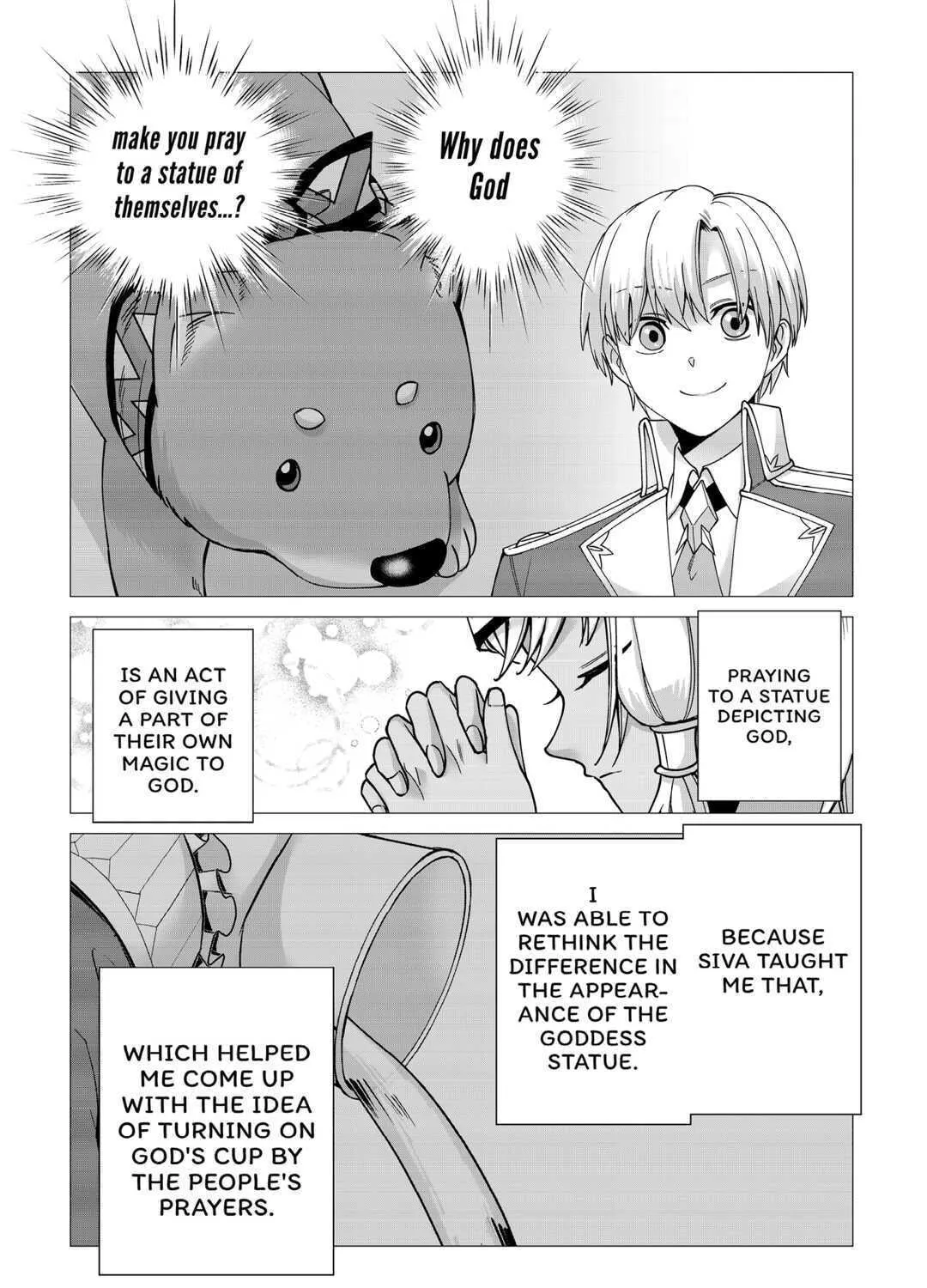 After Receiving the Sacred Item "Cup" That Can Only Produce Water, I Decided To Live Freely in Barren Land Chapter 15 page 51 - 