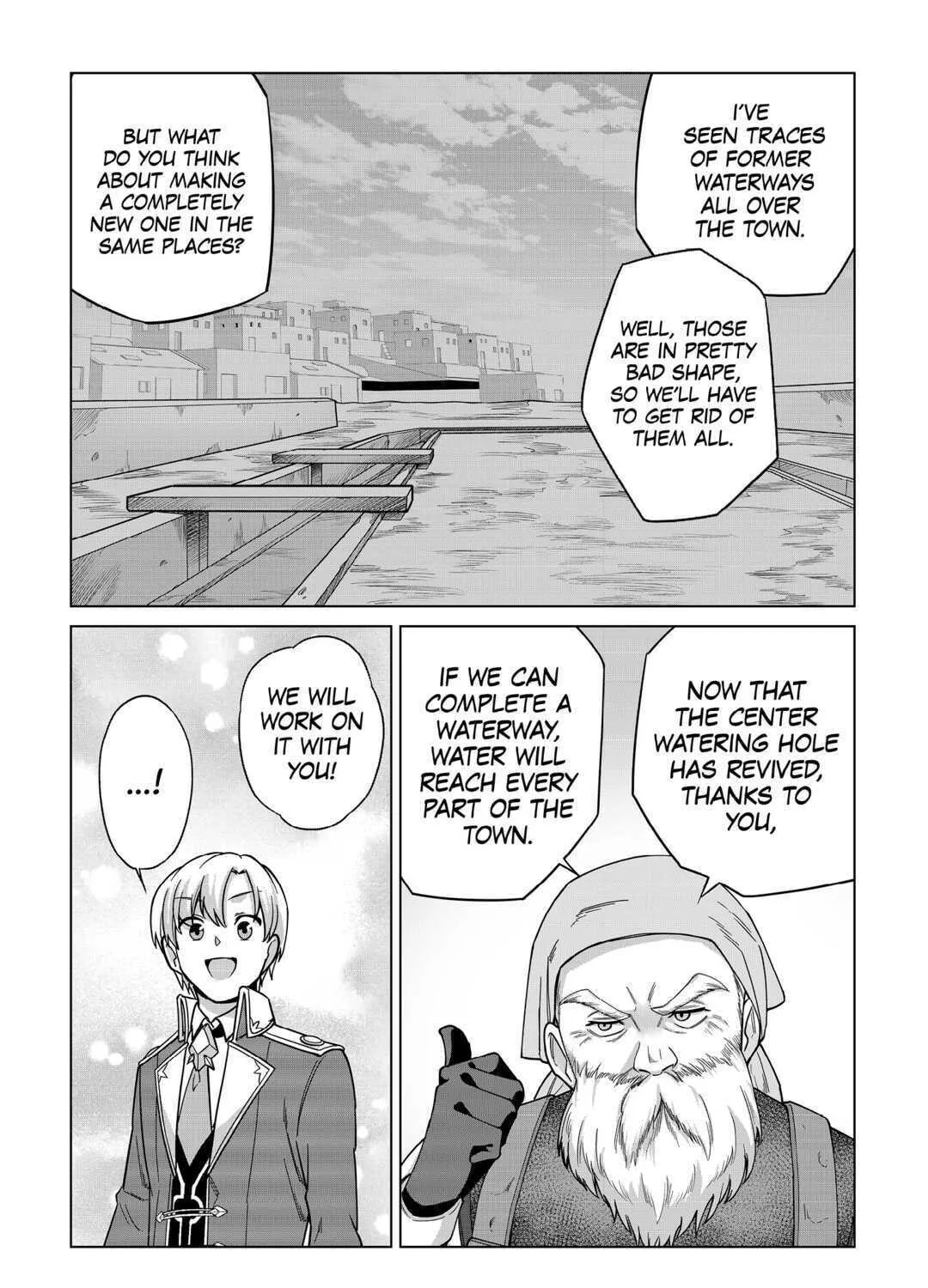 After Receiving the Sacred Item "Cup" That Can Only Produce Water, I Decided To Live Freely in Barren Land Chapter 19 page 25 - 