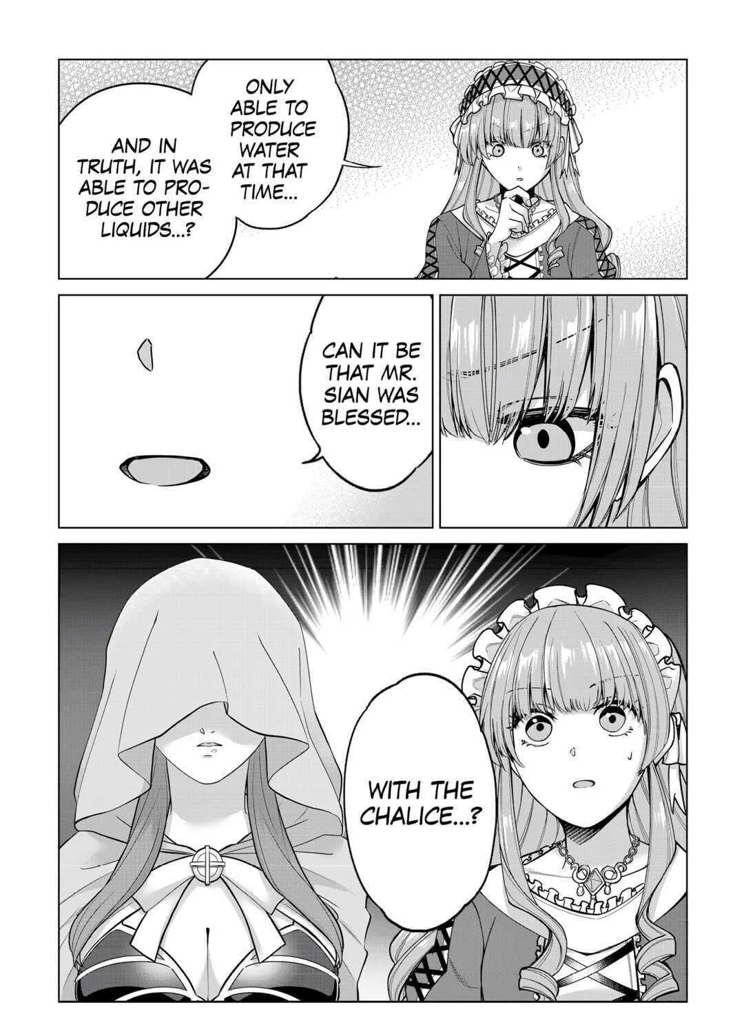 After Receiving the Sacred Item "Cup" That Can Only Produce Water, I Decided To Live Freely in Barren Land Chapter 19 page 47 - 