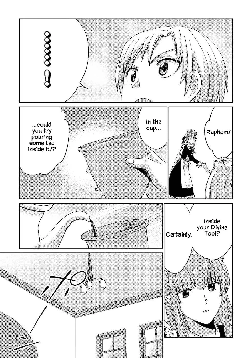 After Receiving the Sacred Item "Cup" That Can Only Produce Water, I Decided To Live Freely in Barren Land Chapter 2 page 17 - 