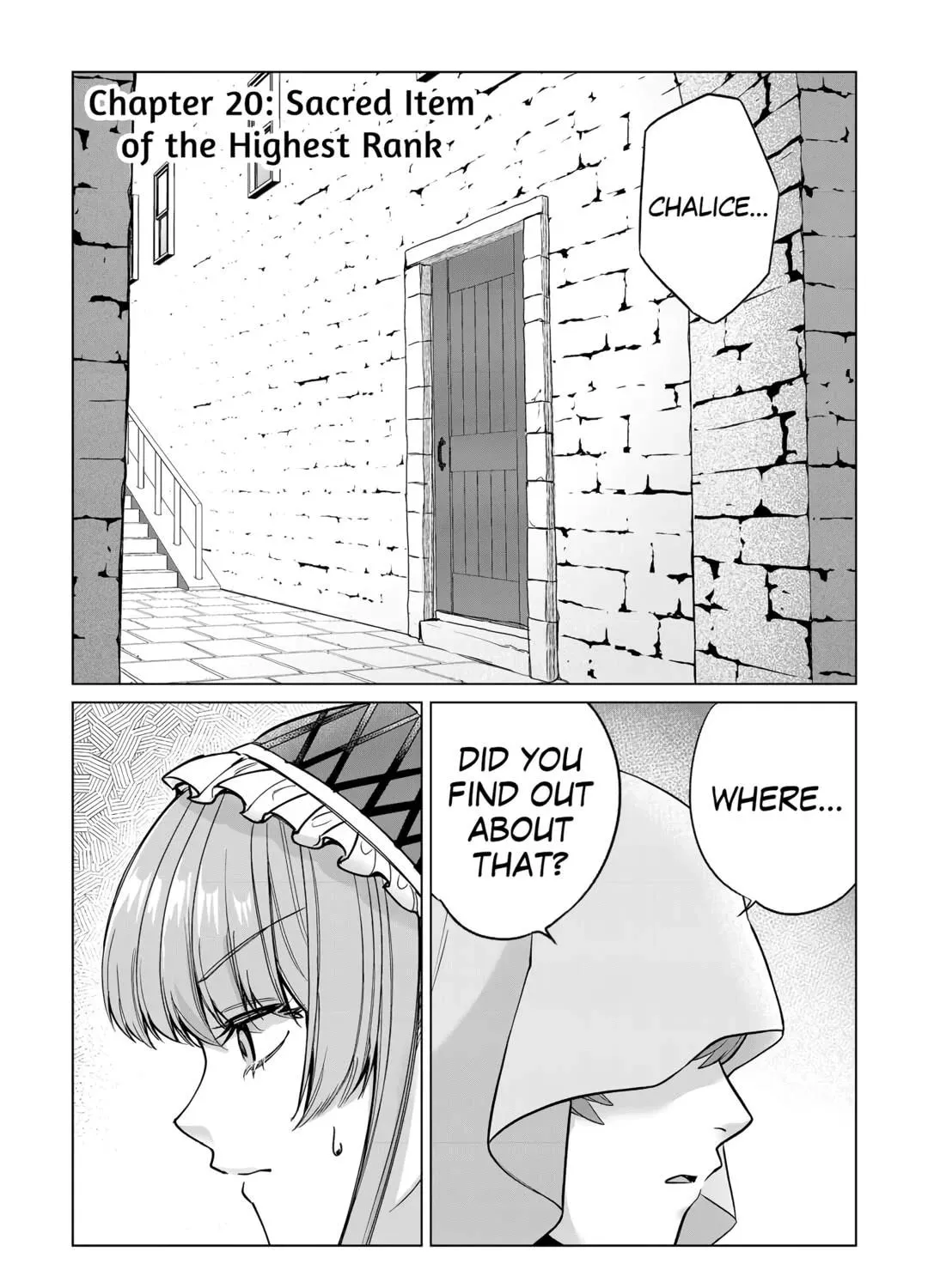 After Receiving the Sacred Item "Cup" That Can Only Produce Water, I Decided To Live Freely in Barren Land Chapter 20 page 1 - 