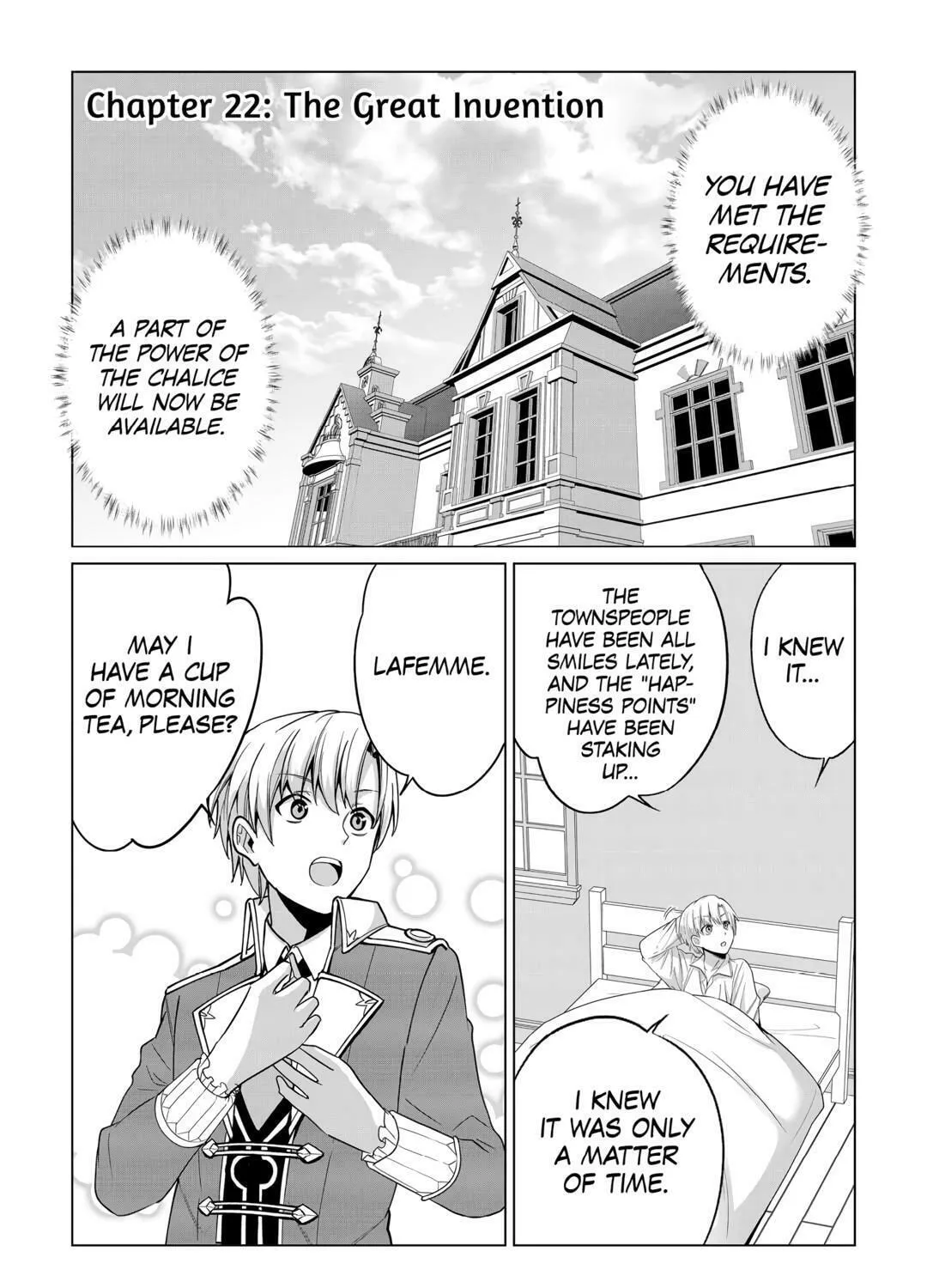 After Receiving the Sacred Item "Cup" That Can Only Produce Water, I Decided To Live Freely in Barren Land Chapter 22 page 1 - 