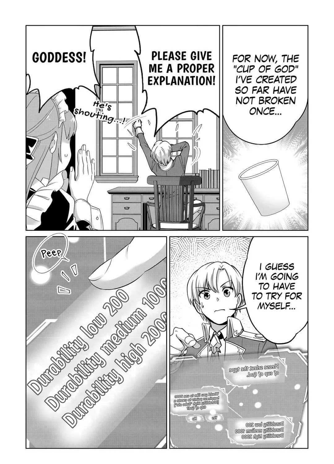 After Receiving the Sacred Item "Cup" That Can Only Produce Water, I Decided To Live Freely in Barren Land Chapter 22 page 11 - 
