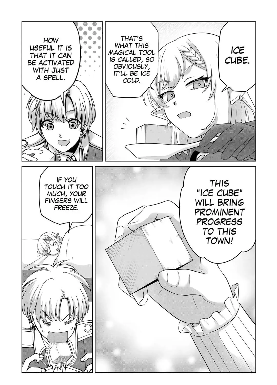 After Receiving the Sacred Item "Cup" That Can Only Produce Water, I Decided To Live Freely in Barren Land Chapter 22 page 37 - 
