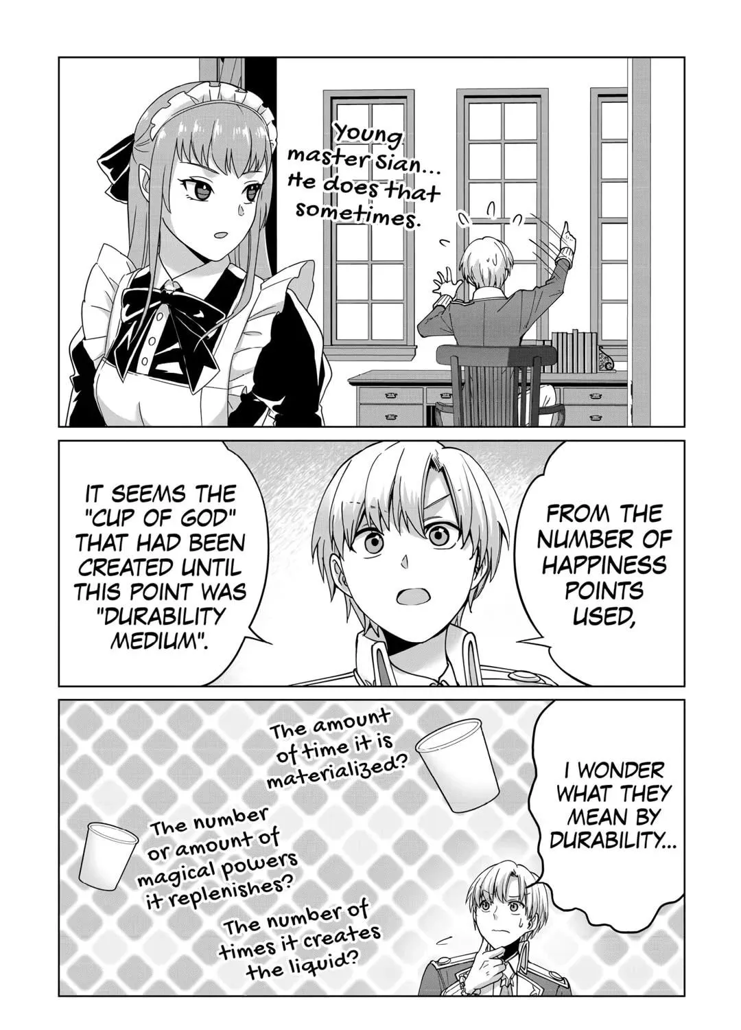 After Receiving the Sacred Item "Cup" That Can Only Produce Water, I Decided To Live Freely in Barren Land Chapter 22 page 9 - 