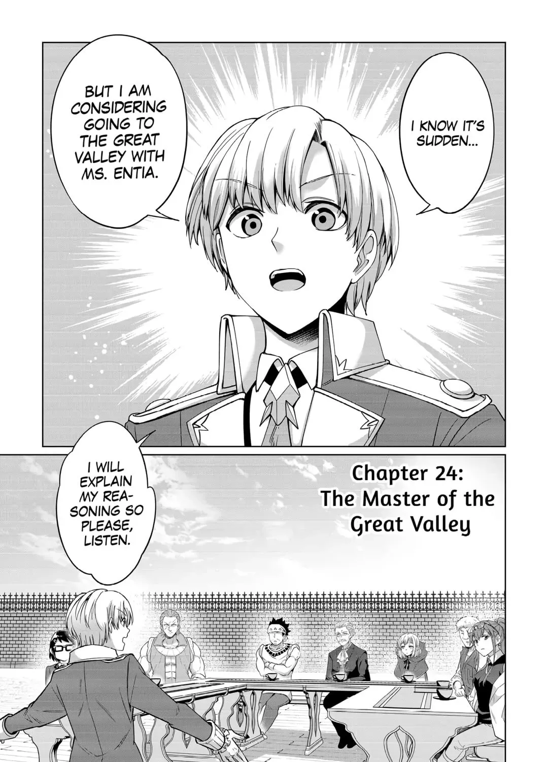 After Receiving the Sacred Item "Cup" That Can Only Produce Water, I Decided To Live Freely in Barren Land Chapter 24 page 1 - 