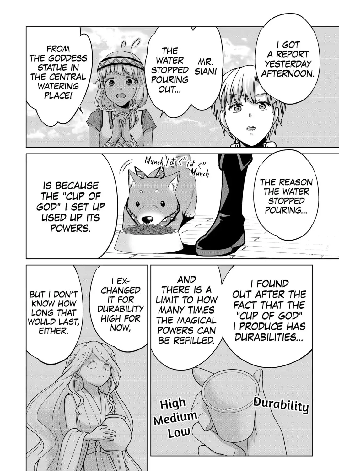 After Receiving the Sacred Item "Cup" That Can Only Produce Water, I Decided To Live Freely in Barren Land Chapter 24 page 3 - 