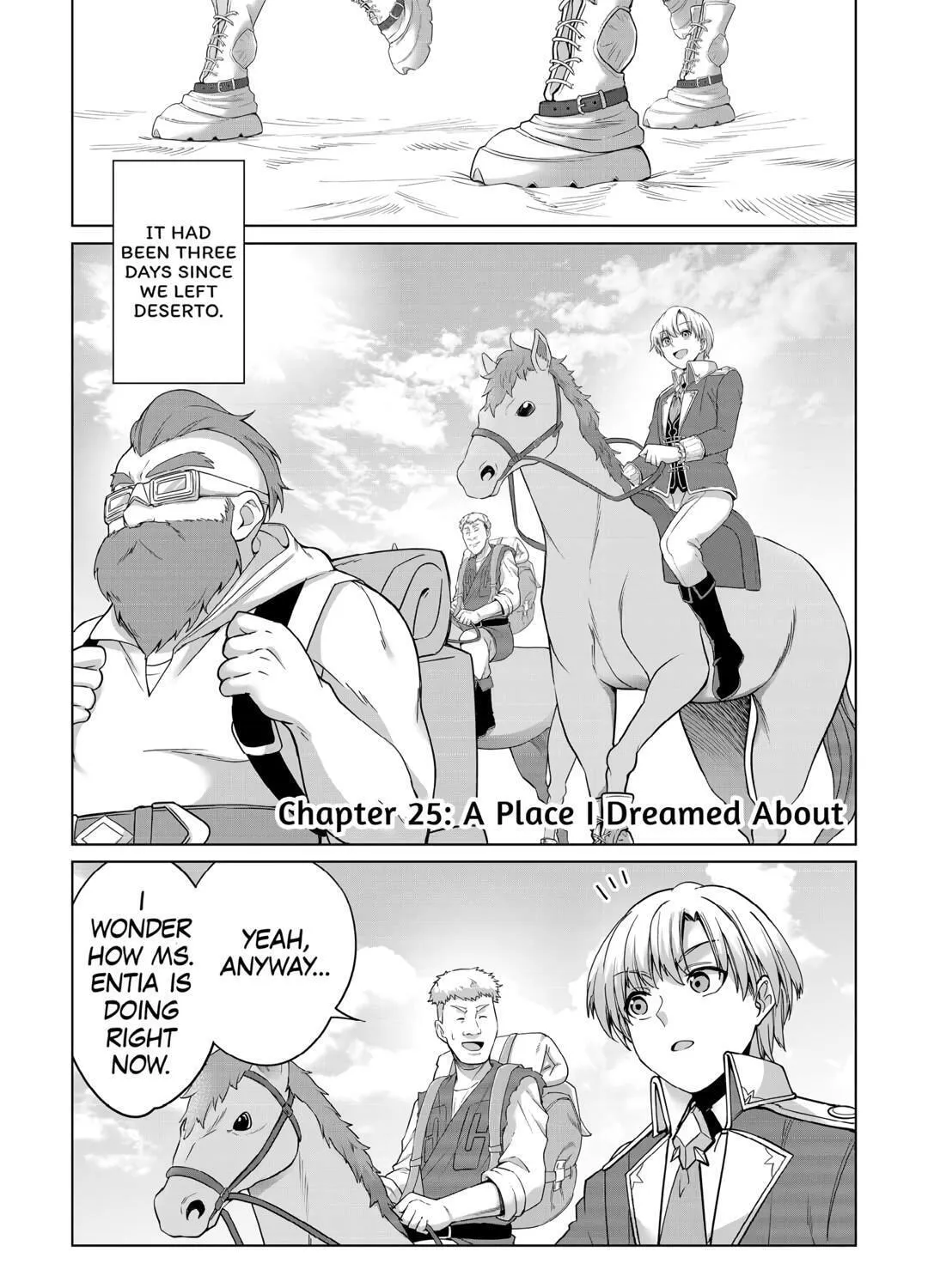 After Receiving the Sacred Item "Cup" That Can Only Produce Water, I Decided To Live Freely in Barren Land Chapter 25 page 1 - 