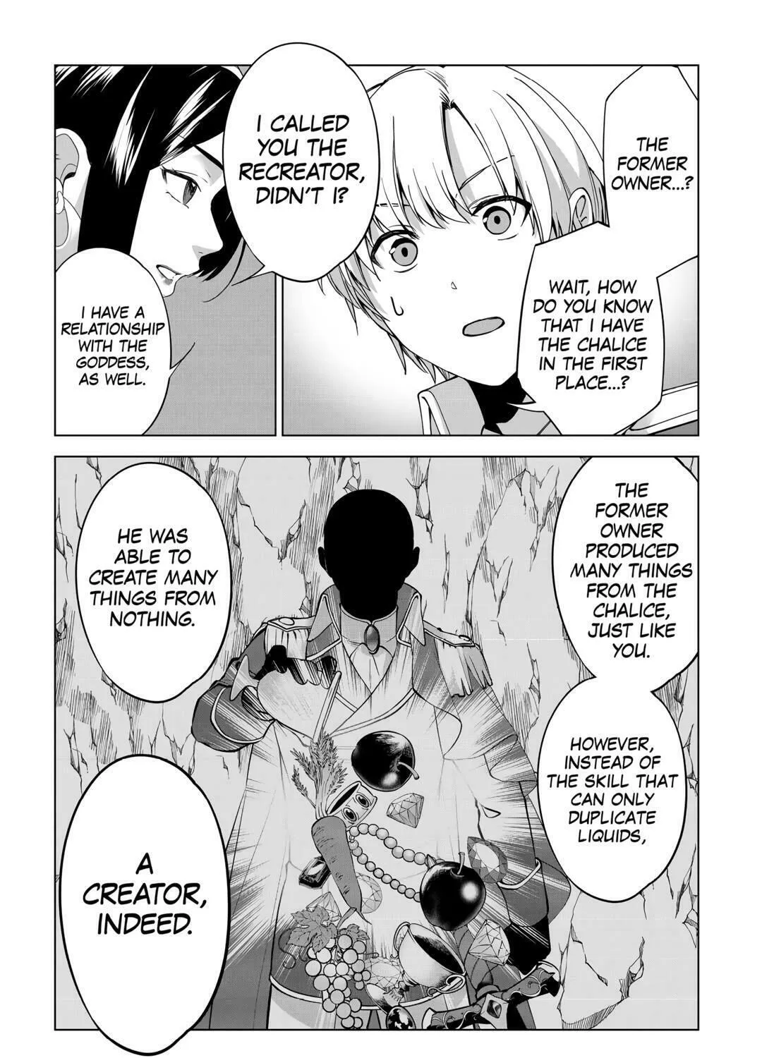 After Receiving the Sacred Item "Cup" That Can Only Produce Water, I Decided To Live Freely in Barren Land Chapter 27 page 13 - 