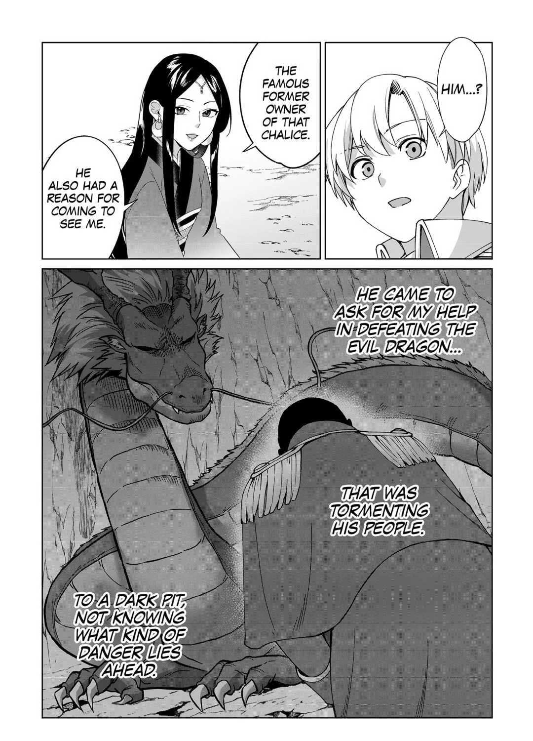 After Receiving the Sacred Item "Cup" That Can Only Produce Water, I Decided To Live Freely in Barren Land Chapter 28 page 43 - 