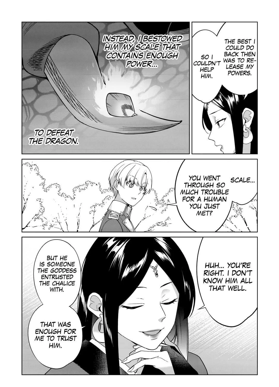 After Receiving the Sacred Item "Cup" That Can Only Produce Water, I Decided To Live Freely in Barren Land Chapter 28 page 45 - 