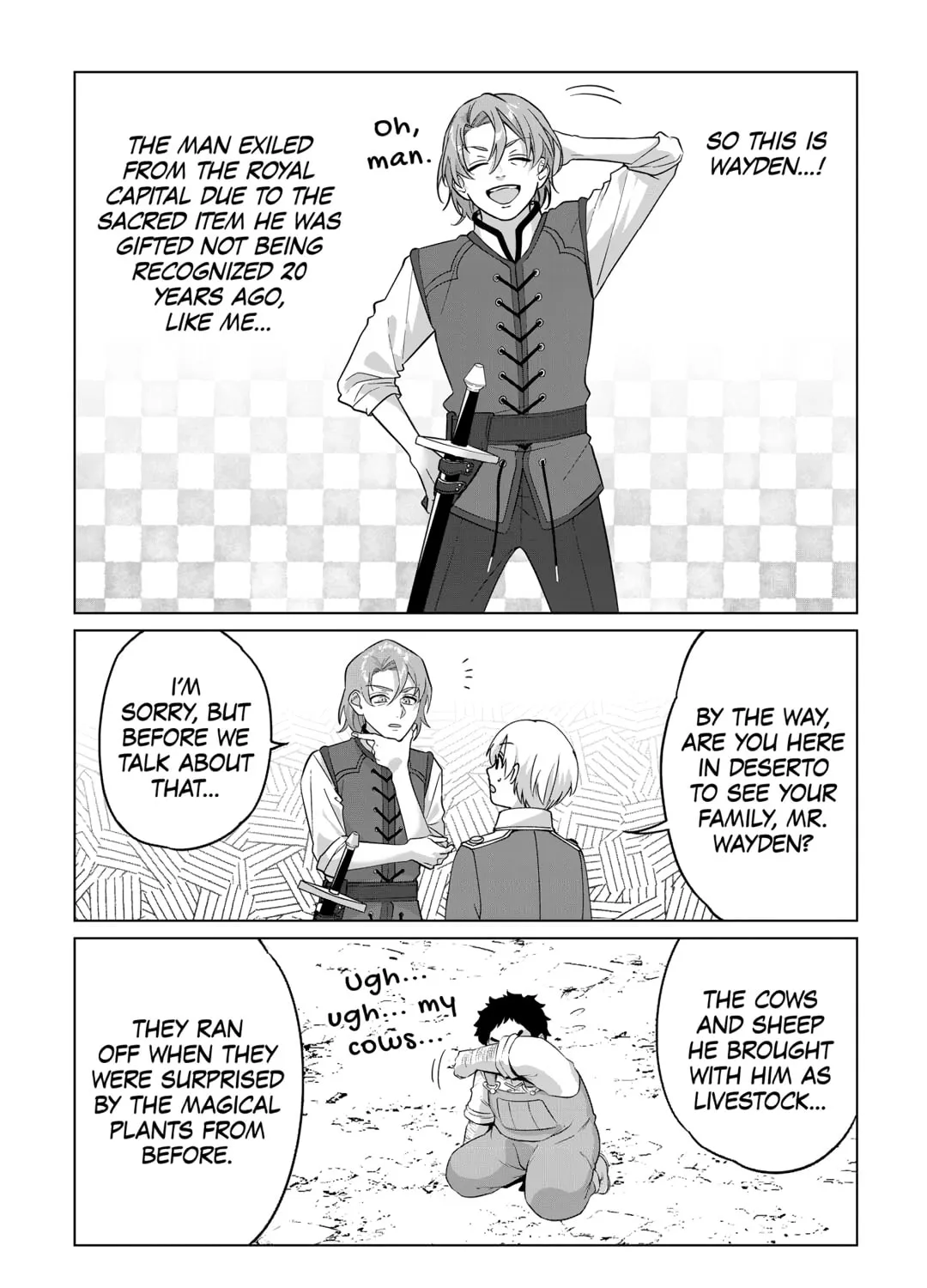 After Receiving the Sacred Item "Cup" That Can Only Produce Water, I Decided To Live Freely in Barren Land Chapter 30 page 47 - 