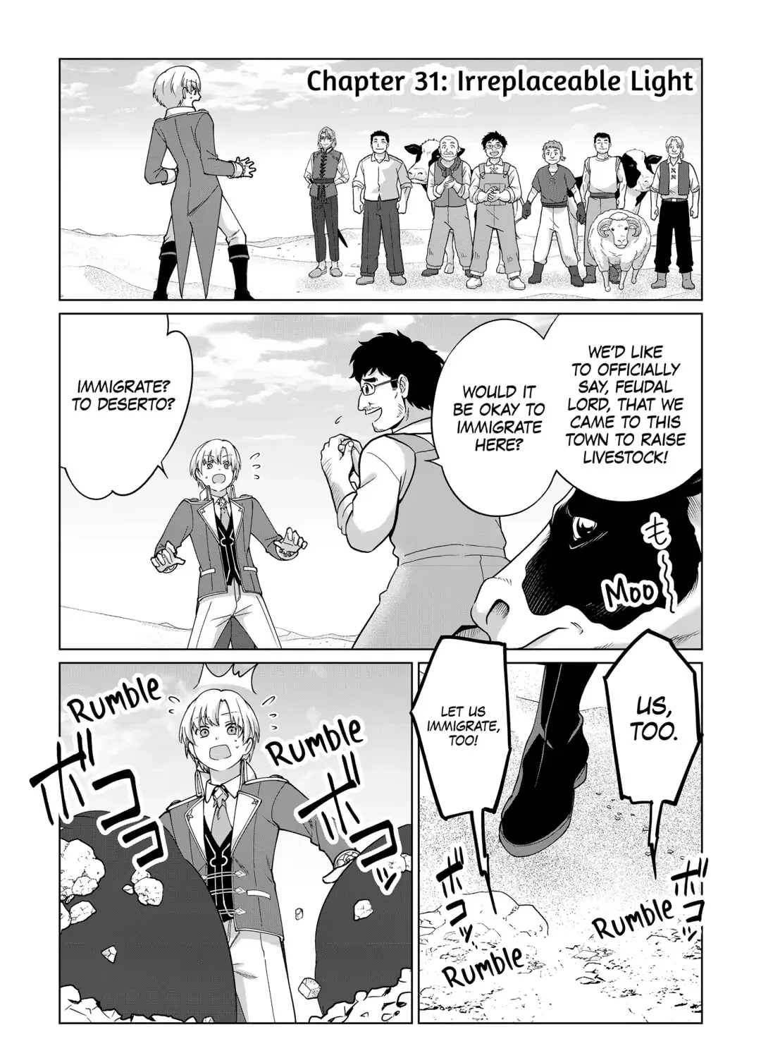After Receiving the Sacred Item "Cup" That Can Only Produce Water, I Decided To Live Freely in Barren Land Chapter 31 page 1 - 