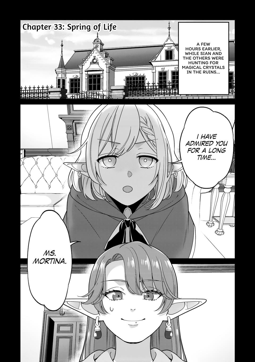 After Receiving the Sacred Item "Cup" That Can Only Produce Water, I Decided To Live Freely in Barren Land Chapter 33 page 1 - 
