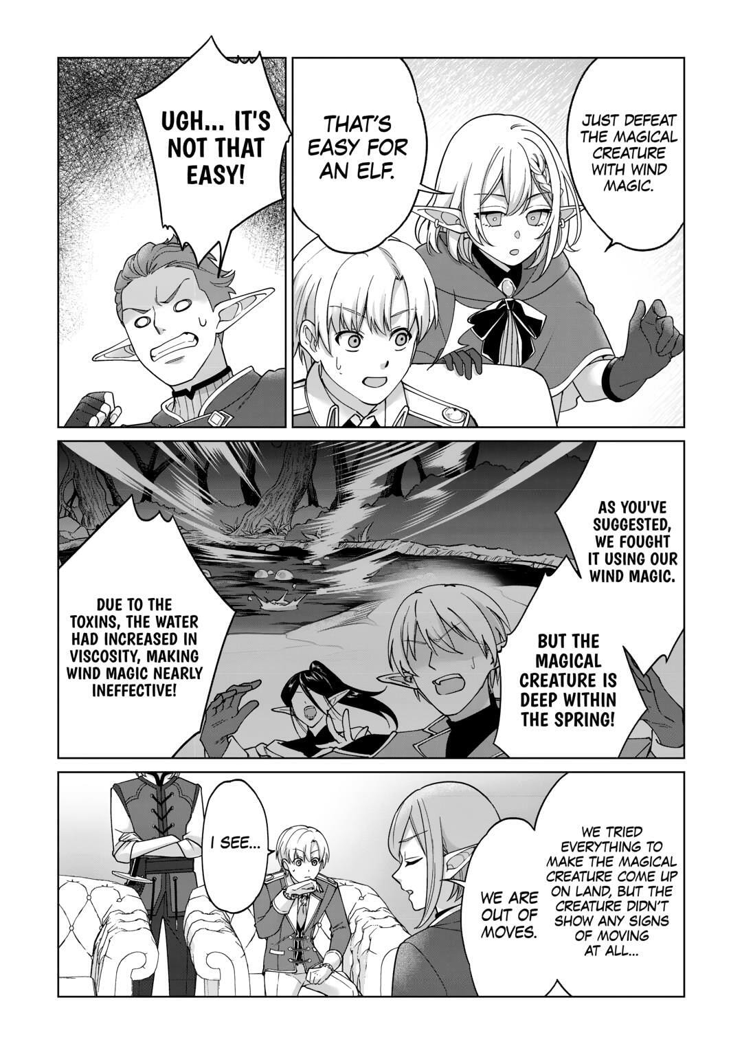 After Receiving the Sacred Item "Cup" That Can Only Produce Water, I Decided To Live Freely in Barren Land Chapter 33 page 14 - 