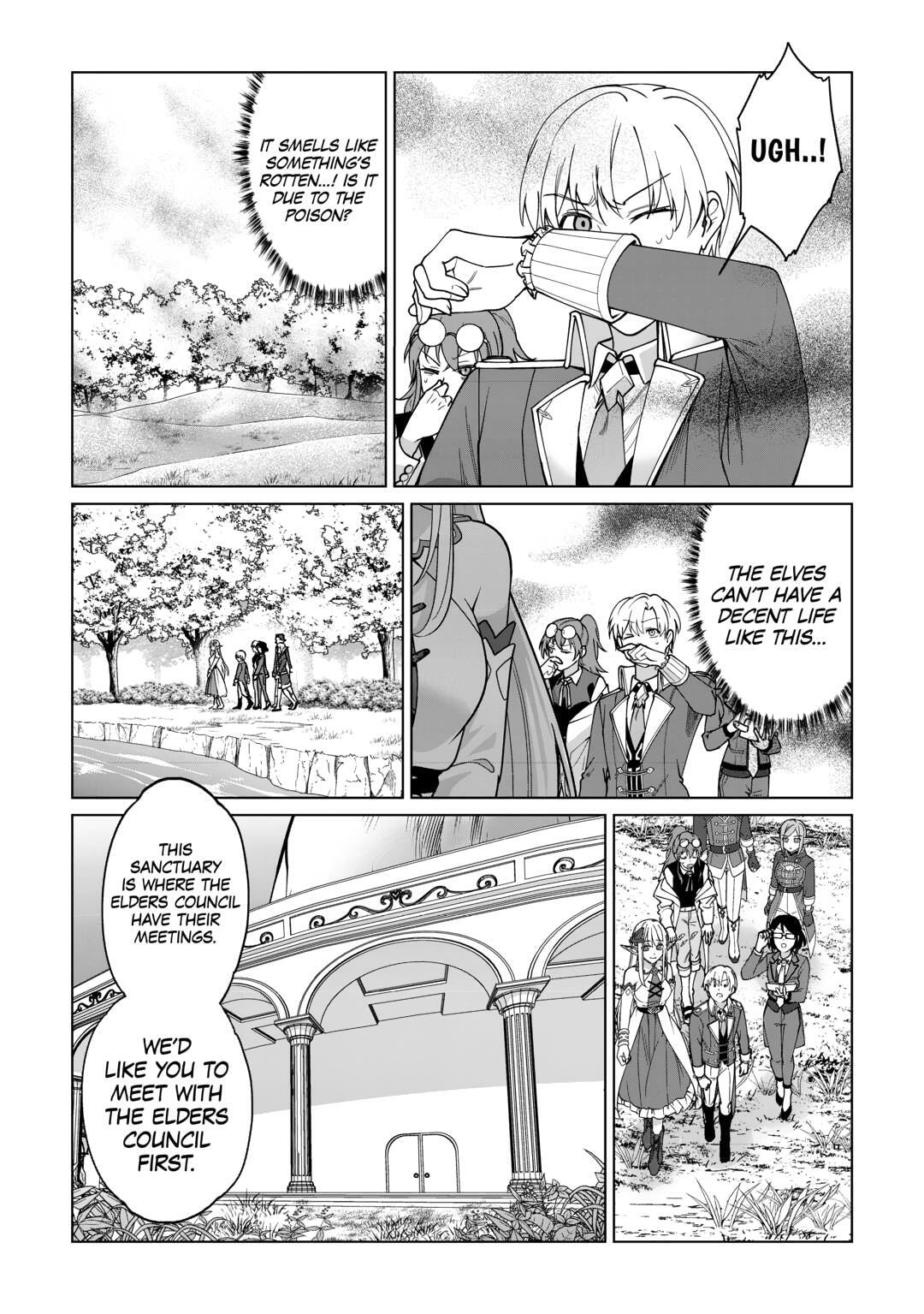 After Receiving the Sacred Item "Cup" That Can Only Produce Water, I Decided To Live Freely in Barren Land Chapter 33 page 22 - 