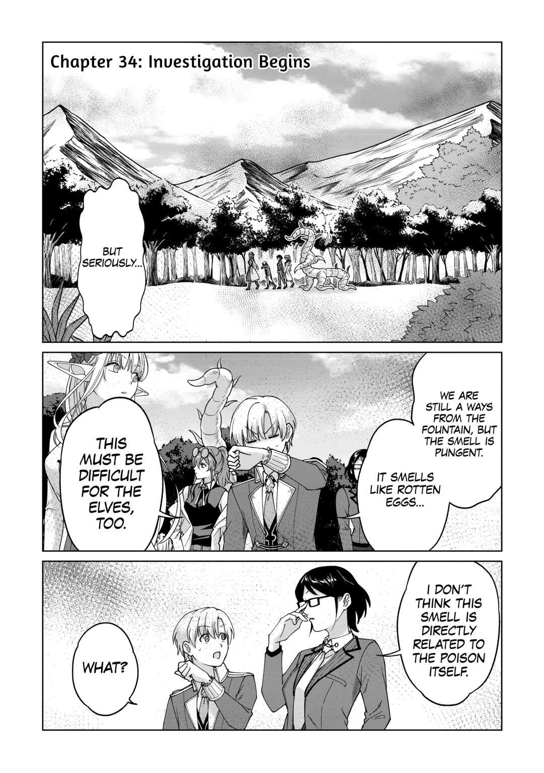 After Receiving the Sacred Item "Cup" That Can Only Produce Water, I Decided To Live Freely in Barren Land Chapter 34 page 1 - 