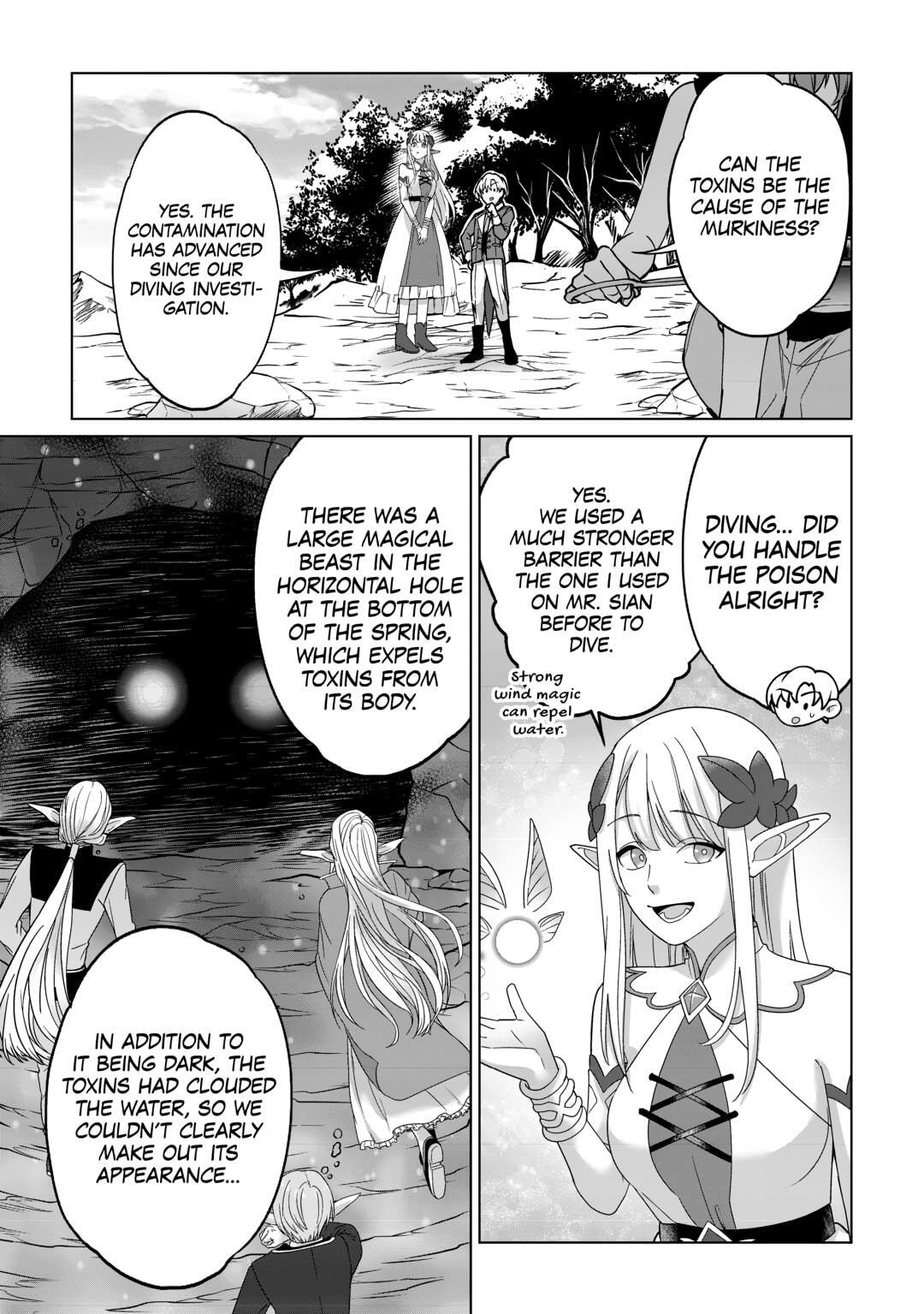 After Receiving the Sacred Item "Cup" That Can Only Produce Water, I Decided To Live Freely in Barren Land Chapter 34 page 11 - 
