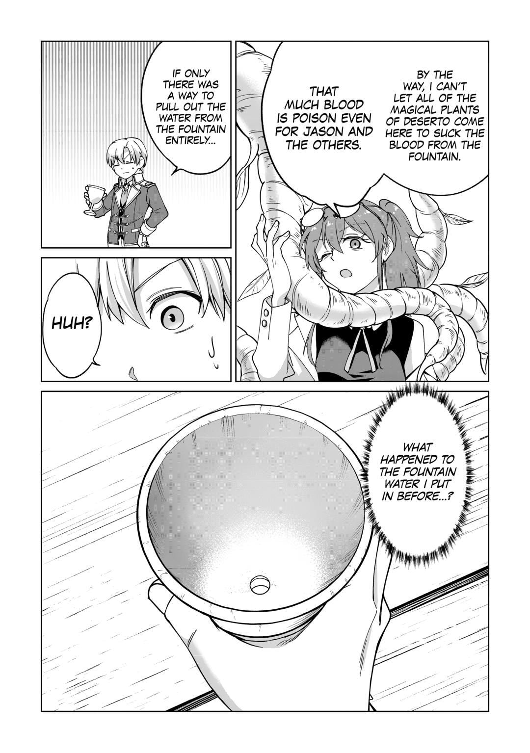 After Receiving the Sacred Item "Cup" That Can Only Produce Water, I Decided To Live Freely in Barren Land Chapter 34 page 21 - 