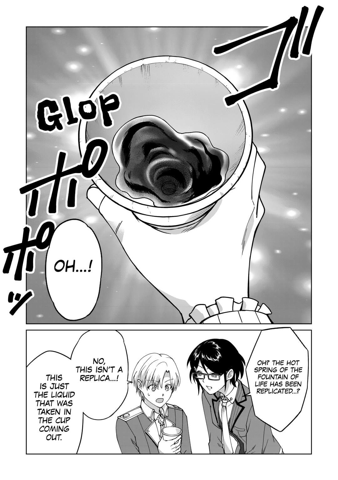 After Receiving the Sacred Item "Cup" That Can Only Produce Water, I Decided To Live Freely in Barren Land Chapter 34 page 25 - 