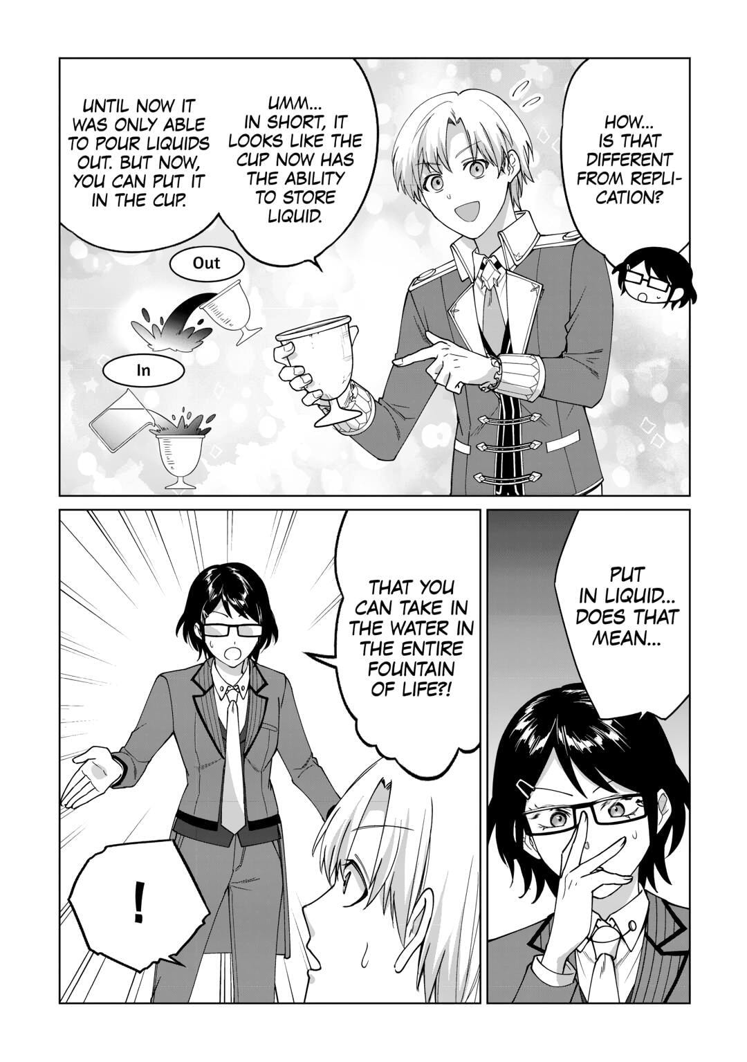 After Receiving the Sacred Item "Cup" That Can Only Produce Water, I Decided To Live Freely in Barren Land Chapter 34 page 26 - 