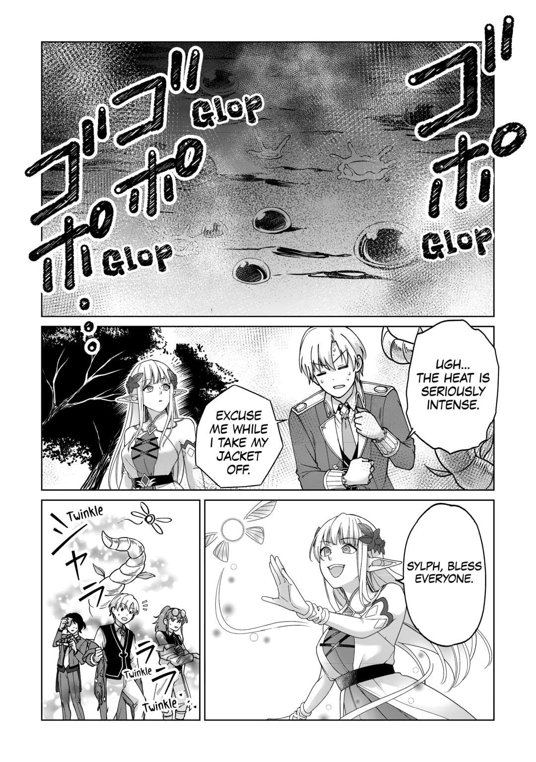 After Receiving the Sacred Item "Cup" That Can Only Produce Water, I Decided To Live Freely in Barren Land Chapter 34 page 8 - 