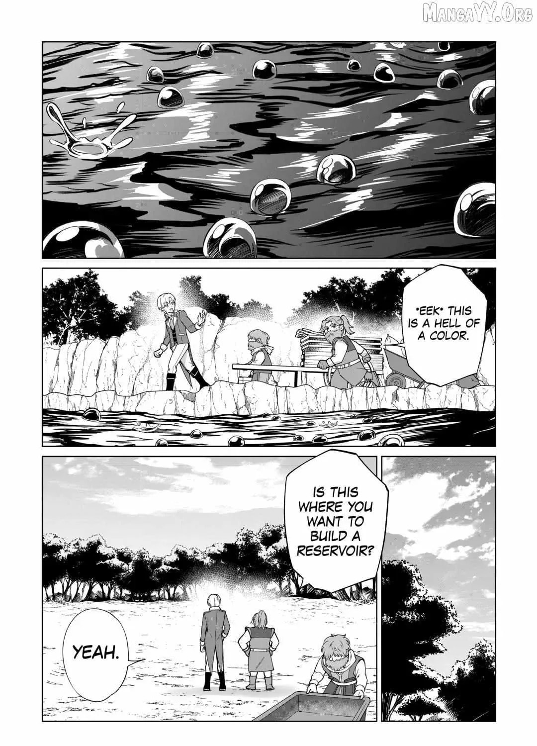 After Receiving the Sacred Item "Cup" That Can Only Produce Water, I Decided To Live Freely in Barren Land Chapter 35 page 18 - 
