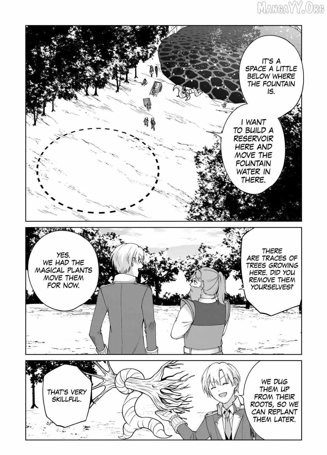 After Receiving the Sacred Item "Cup" That Can Only Produce Water, I Decided To Live Freely in Barren Land Chapter 35 page 20 - 