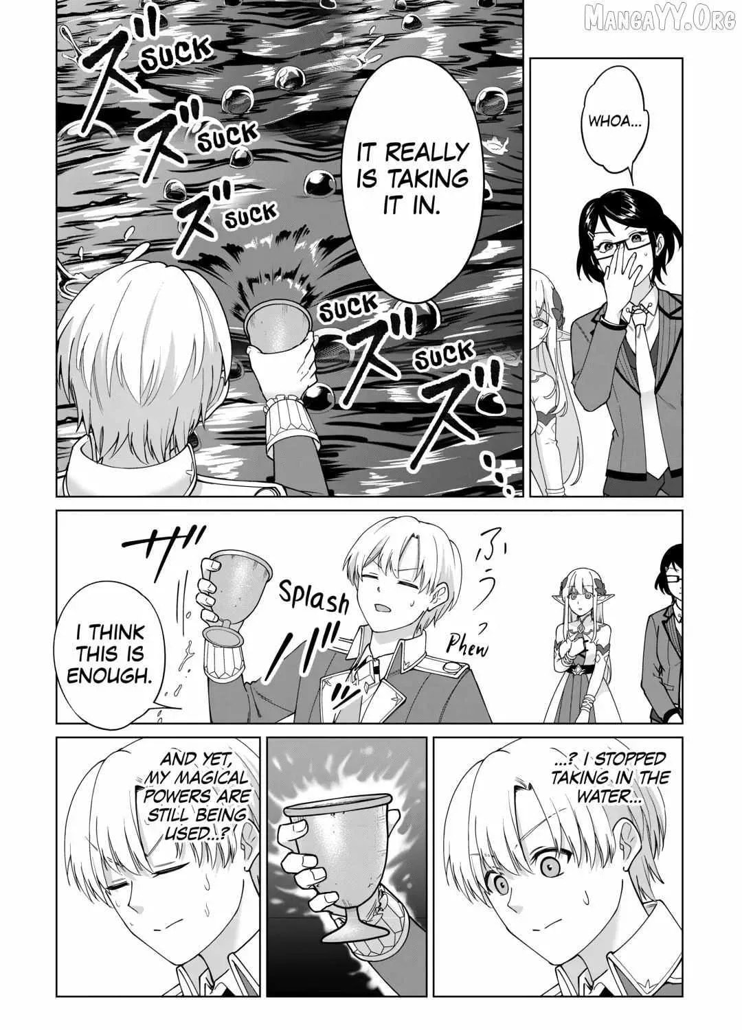 After Receiving the Sacred Item "Cup" That Can Only Produce Water, I Decided To Live Freely in Barren Land Chapter 35 page 4 - 