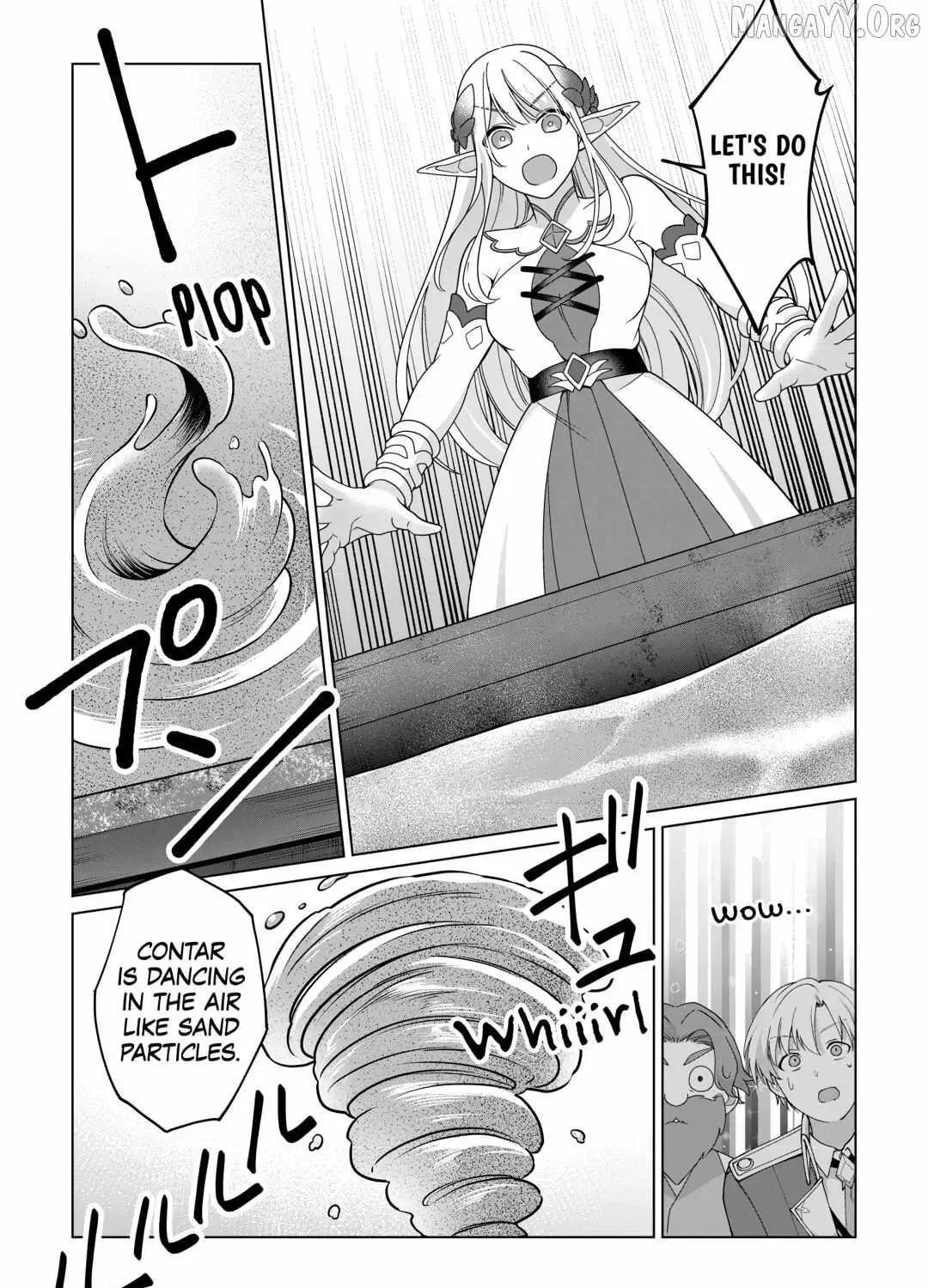 After Receiving the Sacred Item "Cup" That Can Only Produce Water, I Decided To Live Freely in Barren Land Chapter 35 page 34 - 