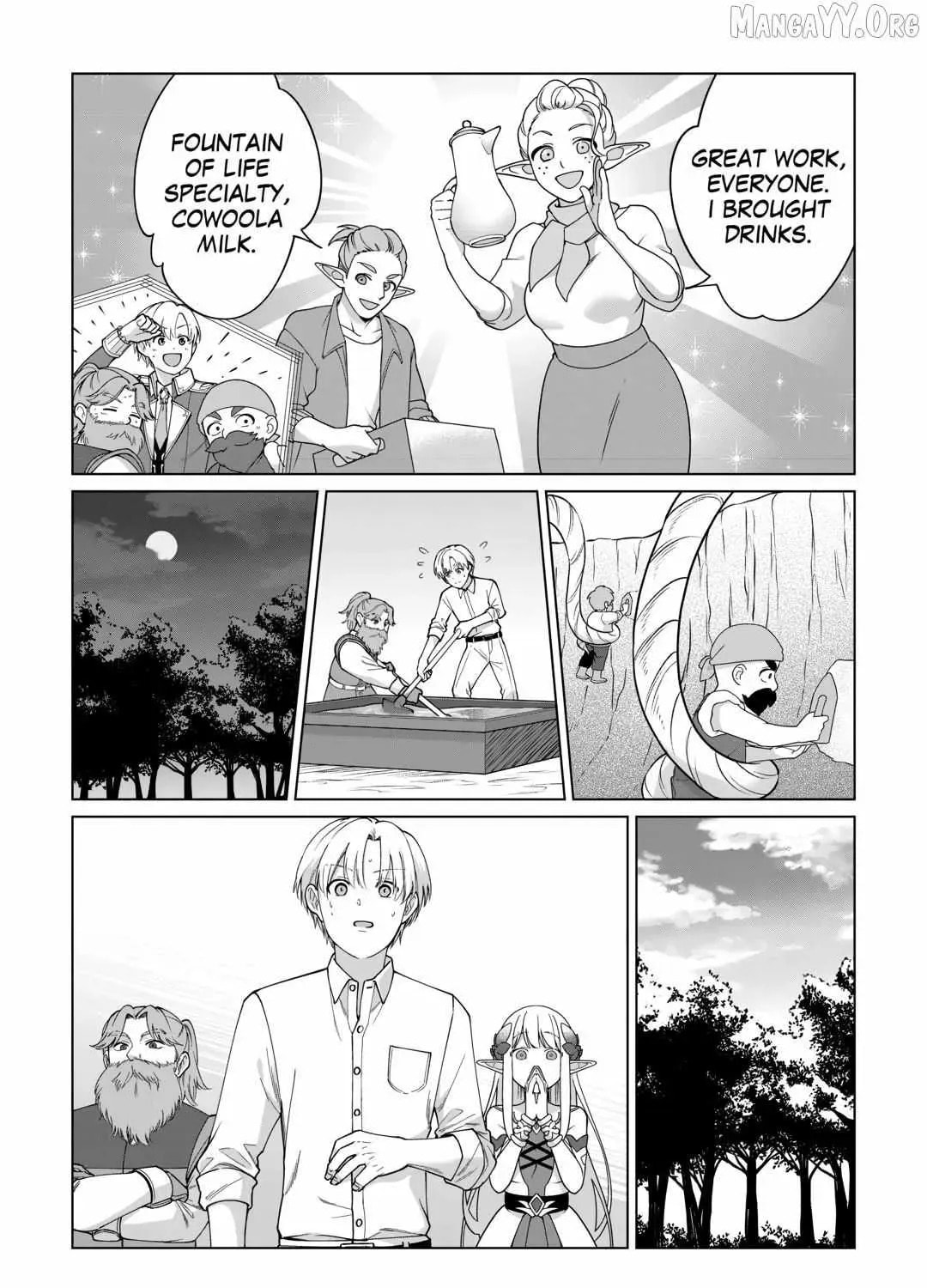 After Receiving the Sacred Item "Cup" That Can Only Produce Water, I Decided To Live Freely in Barren Land Chapter 35 page 40 - 