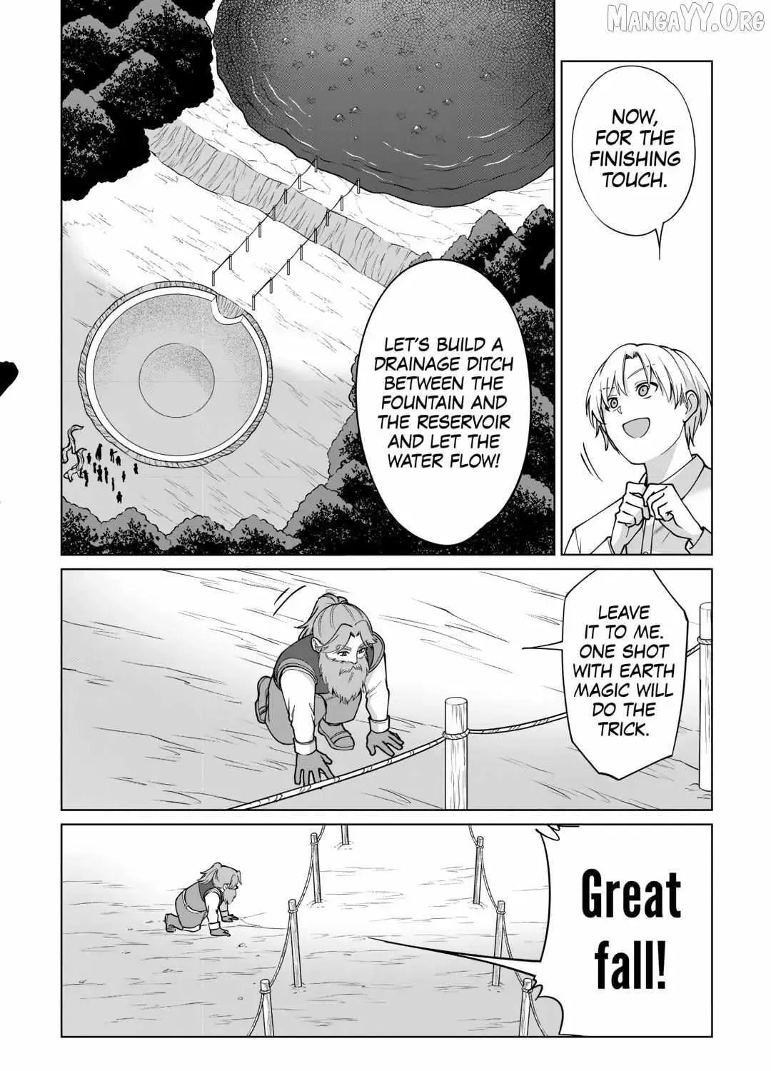 After Receiving the Sacred Item "Cup" That Can Only Produce Water, I Decided To Live Freely in Barren Land Chapter 35 page 44 - 