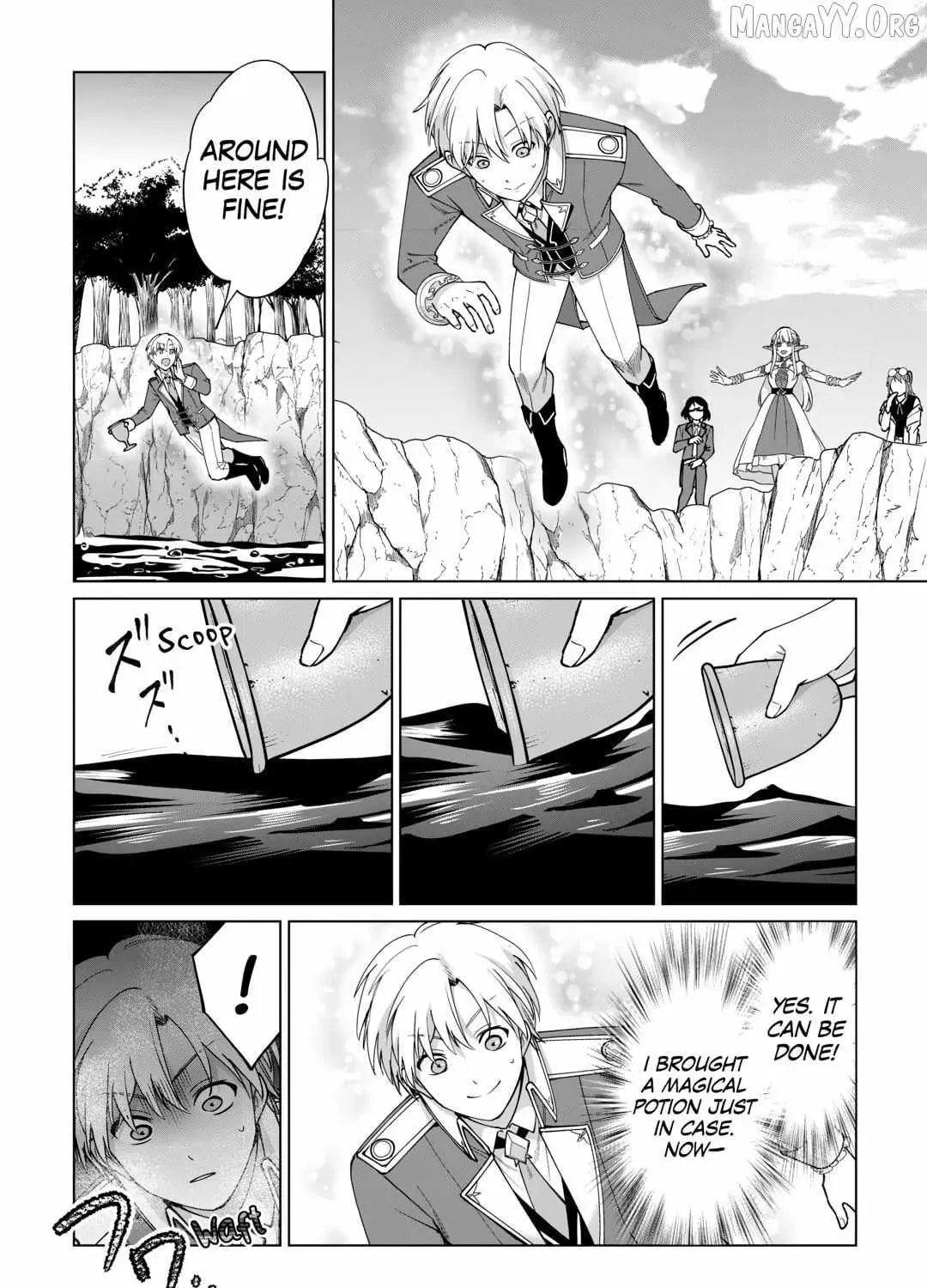 After Receiving the Sacred Item "Cup" That Can Only Produce Water, I Decided To Live Freely in Barren Land Chapter 35 page 52 - 