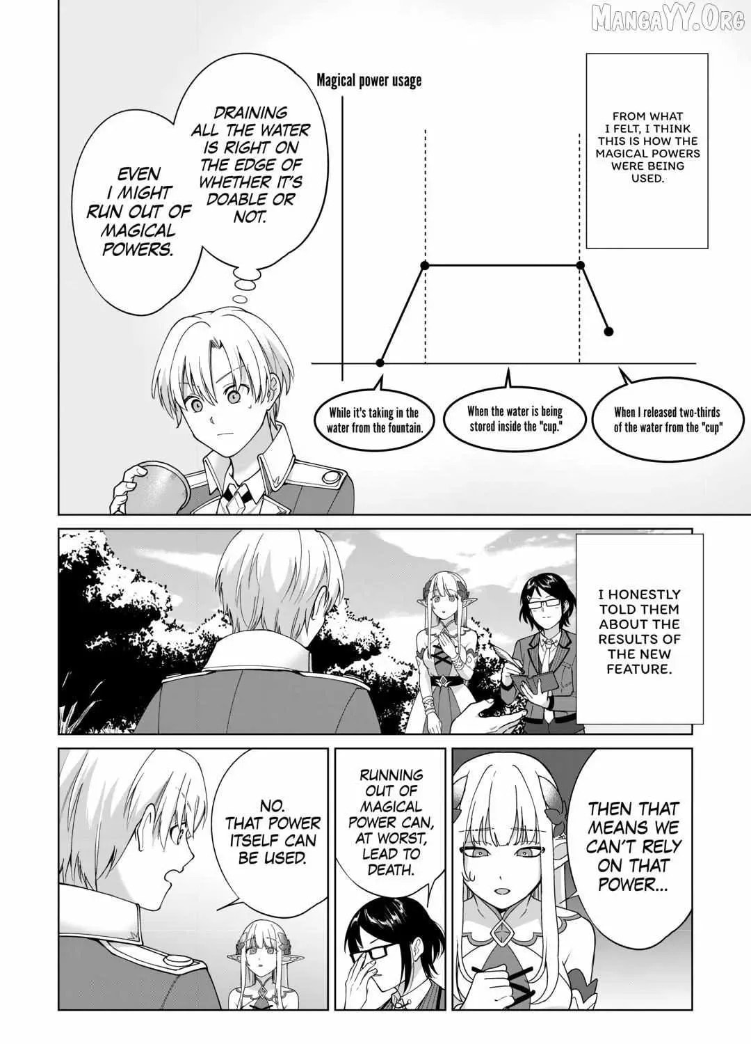 After Receiving the Sacred Item "Cup" That Can Only Produce Water, I Decided To Live Freely in Barren Land Chapter 35 page 8 - 