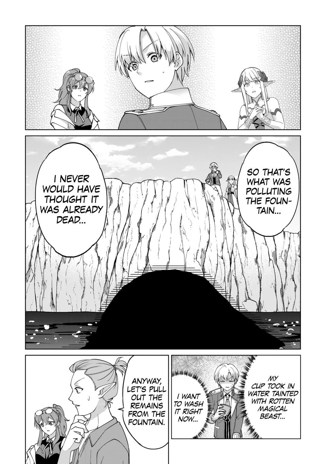 After Receiving the Sacred Item "Cup" That Can Only Produce Water, I Decided To Live Freely in Barren Land Chapter 36 page 4 - 