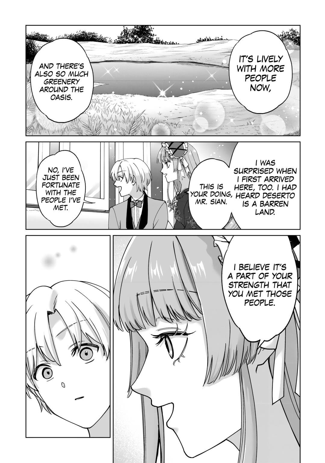 After Receiving the Sacred Item "Cup" That Can Only Produce Water, I Decided To Live Freely in Barren Land Chapter 38 page 22 - 