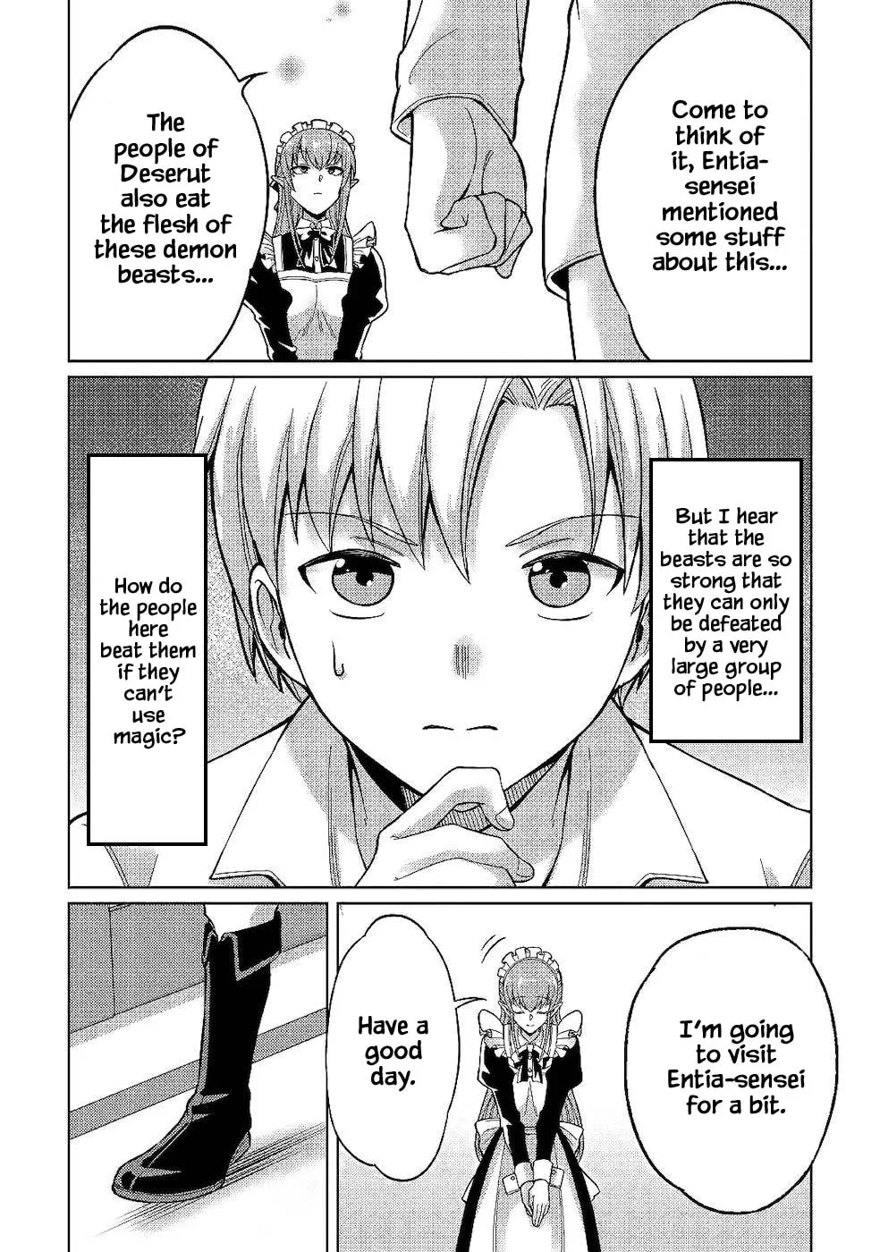 After Receiving the Sacred Item "Cup" That Can Only Produce Water, I Decided To Live Freely in Barren Land Chapter 4 page 28 - 