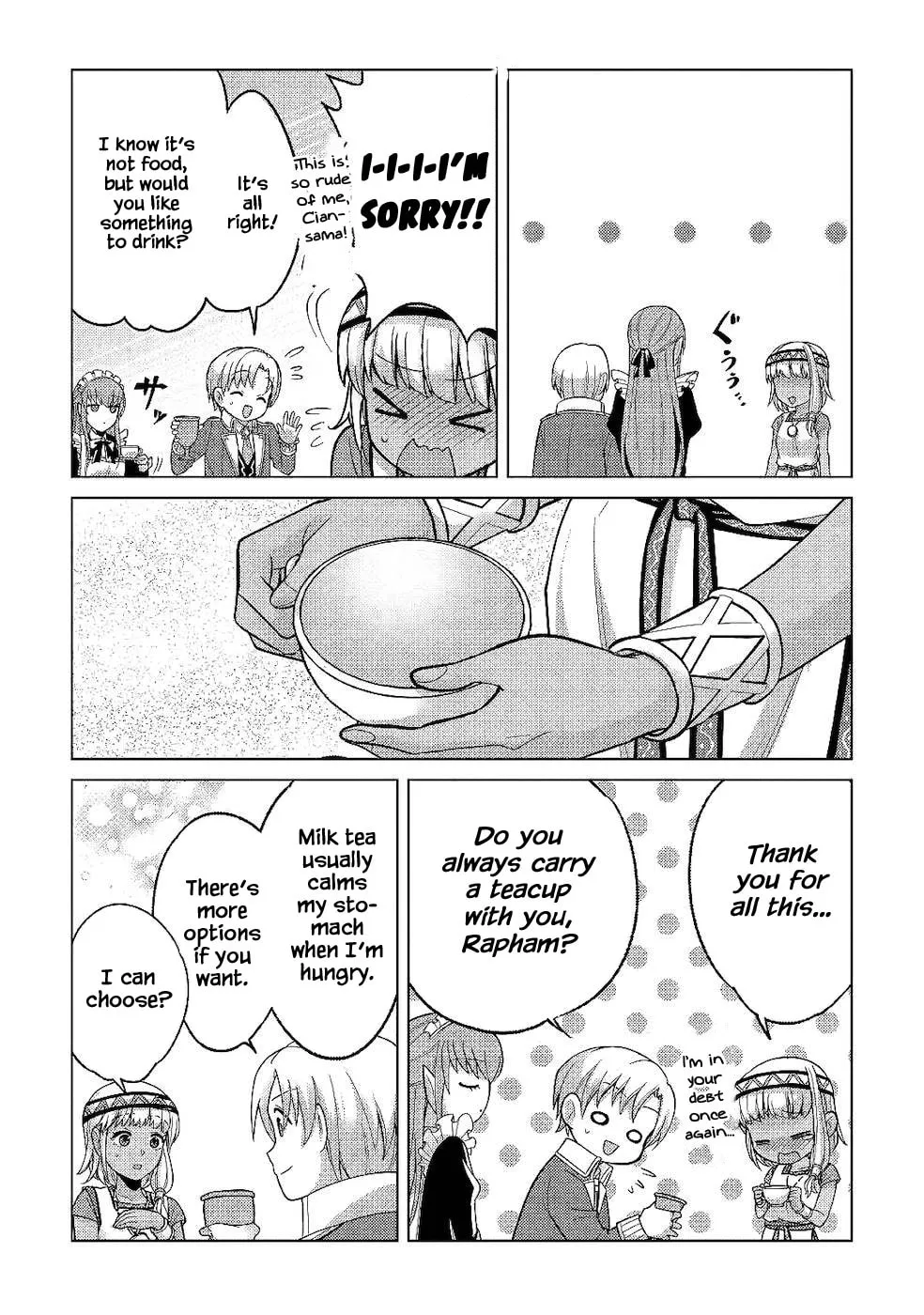 After Receiving the Sacred Item "Cup" That Can Only Produce Water, I Decided To Live Freely in Barren Land Chapter 6 page 11 - 
