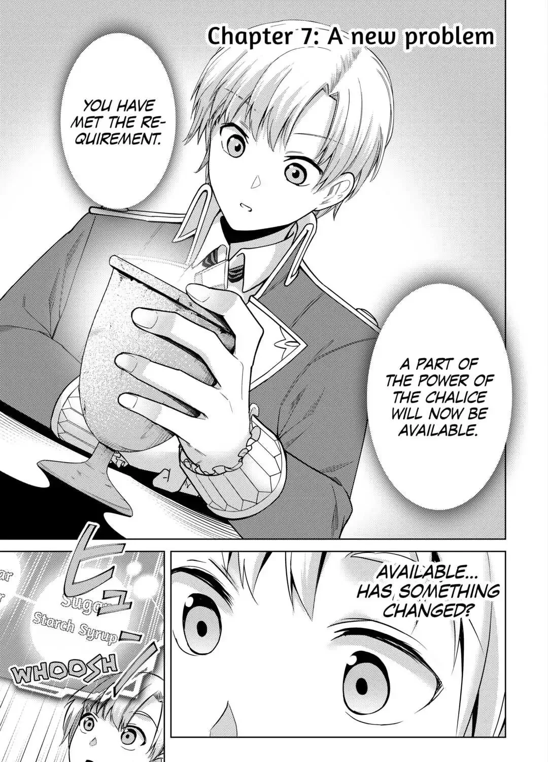 After Receiving the Sacred Item "Cup" That Can Only Produce Water, I Decided To Live Freely in Barren Land Chapter 7 page 1 - 