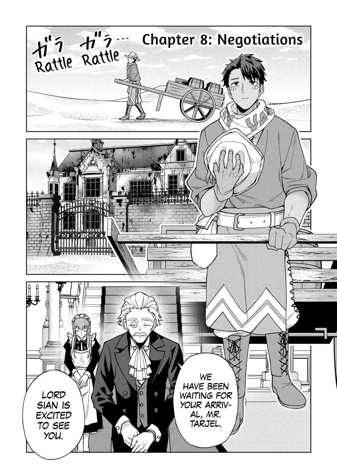 After Receiving the Sacred Item "Cup" That Can Only Produce Water, I Decided To Live Freely in Barren Land Chapter 8 page 1 - 