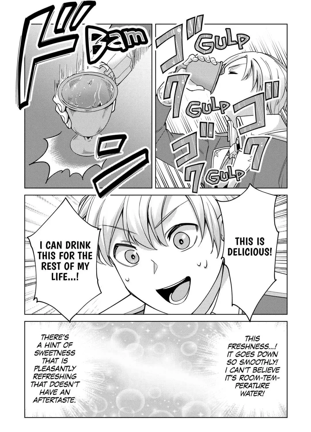 After Receiving the Sacred Item "Cup" That Can Only Produce Water, I Decided To Live Freely in Barren Land Chapter 9 page 9 - 