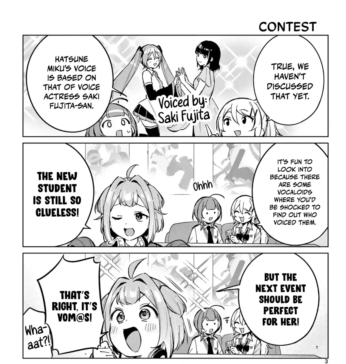 After-school at the Vocaloid Research Club Chapter 1.1 page 7 - 