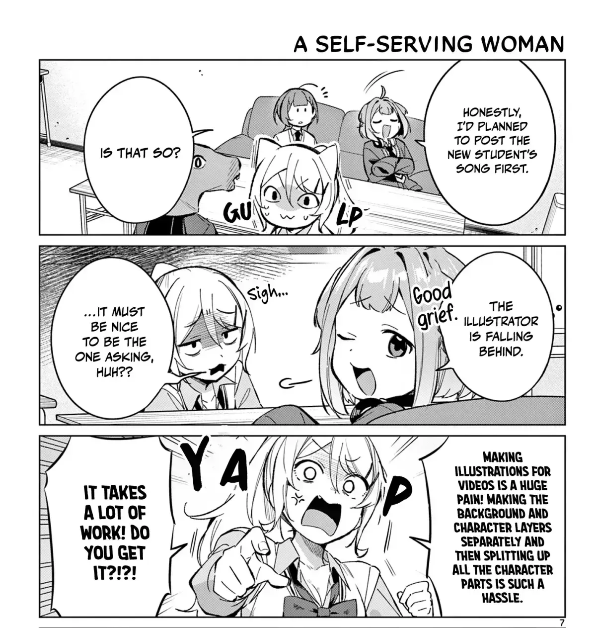 After-school at the Vocaloid Research Club Chapter 1.7 page 15 - 