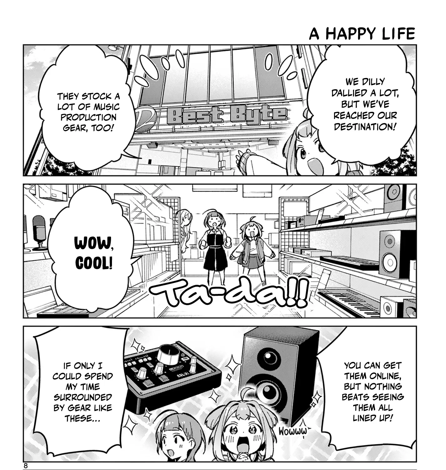 After-school at the Vocaloid Research Club Chapter 10 page 17 - 