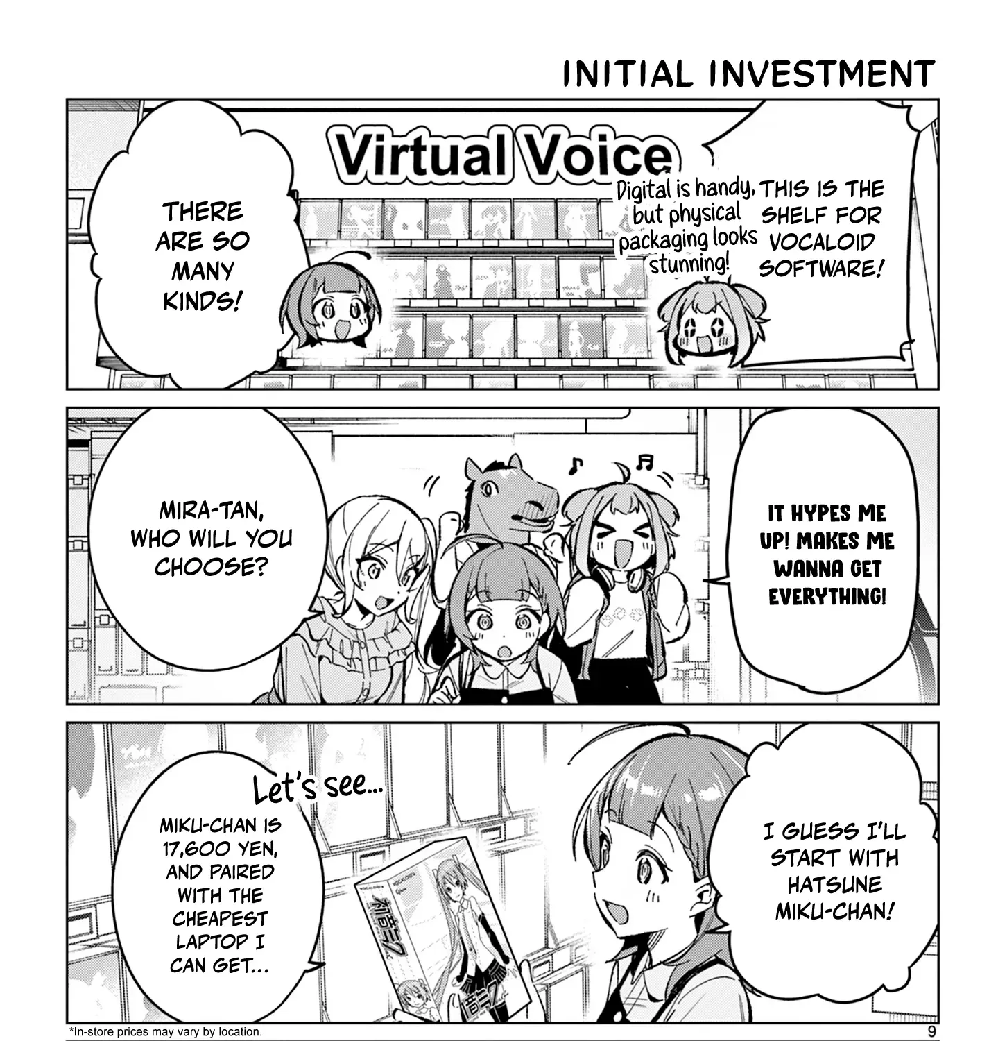 After-school at the Vocaloid Research Club Chapter 10 page 19 - 