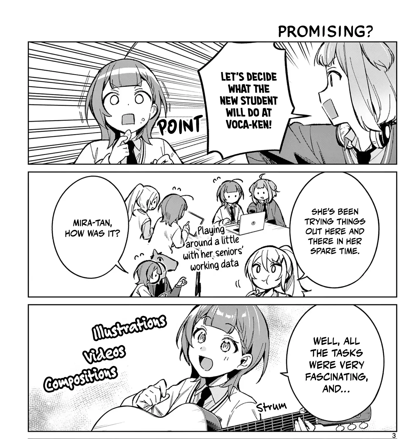 After-school at the Vocaloid Research Club Chapter 10 page 7 - 