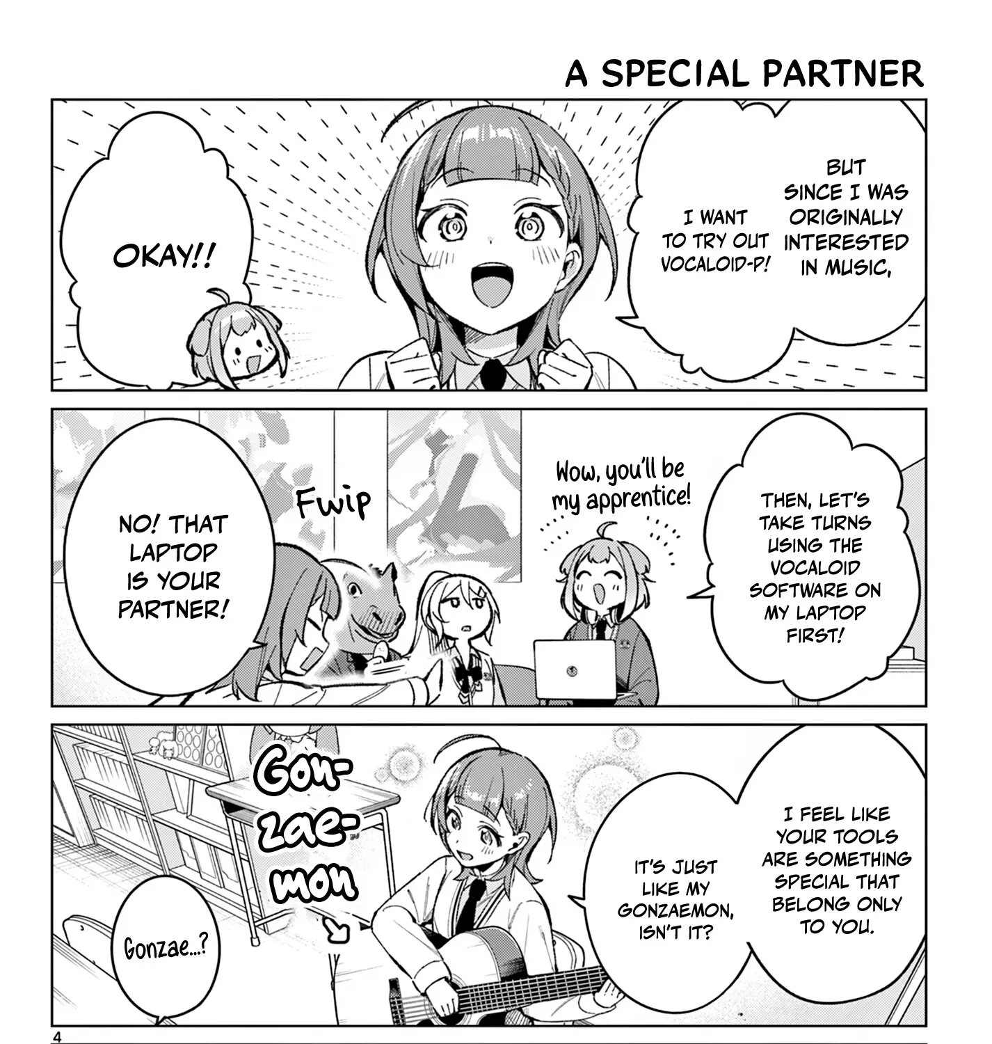 After-school at the Vocaloid Research Club Chapter 10 page 9 - 