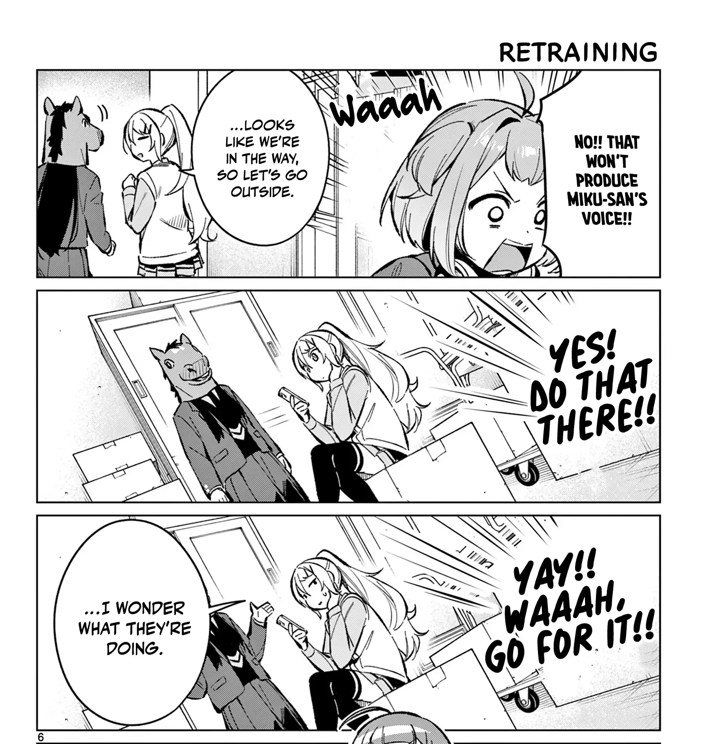 After-school at the Vocaloid Research Club Chapter 11 page 13 - 