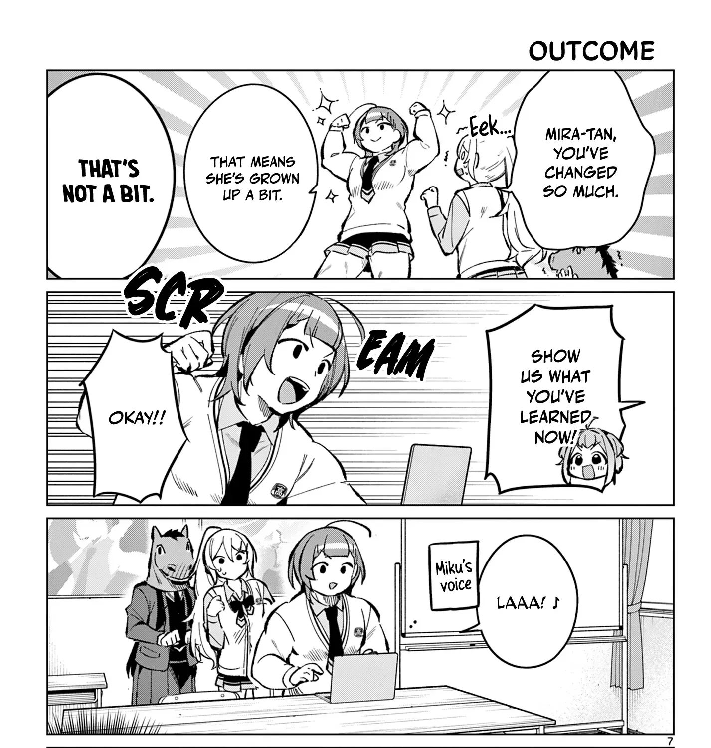 After-school at the Vocaloid Research Club Chapter 11 page 15 - 